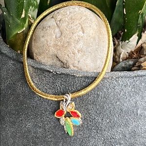 Alexis Bittar bracelet rare with charm